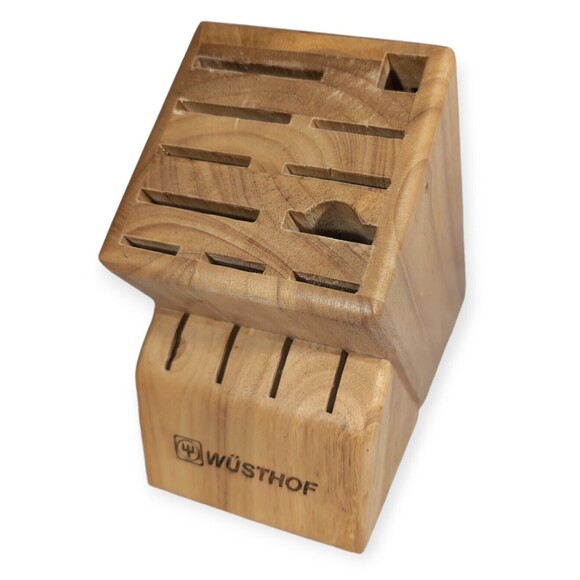 Wusthof 15 Slot Wooden Knife Block - Picture 1 of 13